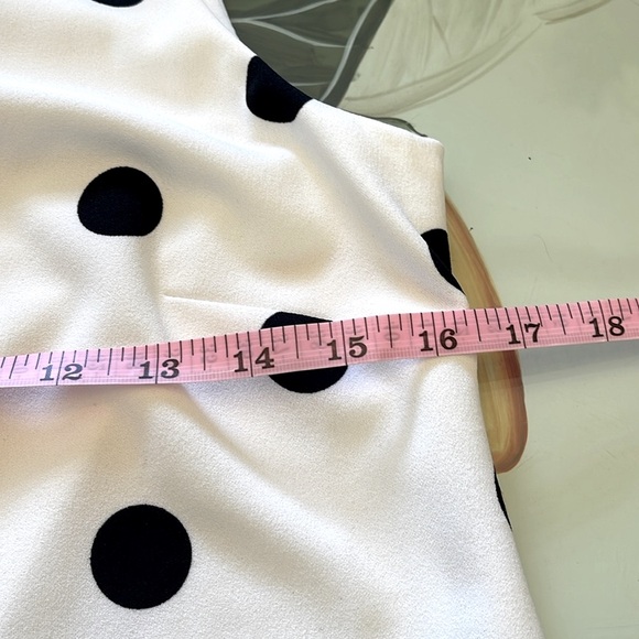 Anne Klein Polka Dot Sheath Dress - Picture 9 of 12